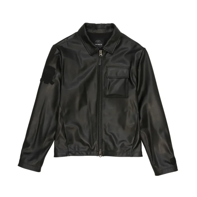 Aviator Shirt Avirex Leather - Image 6
