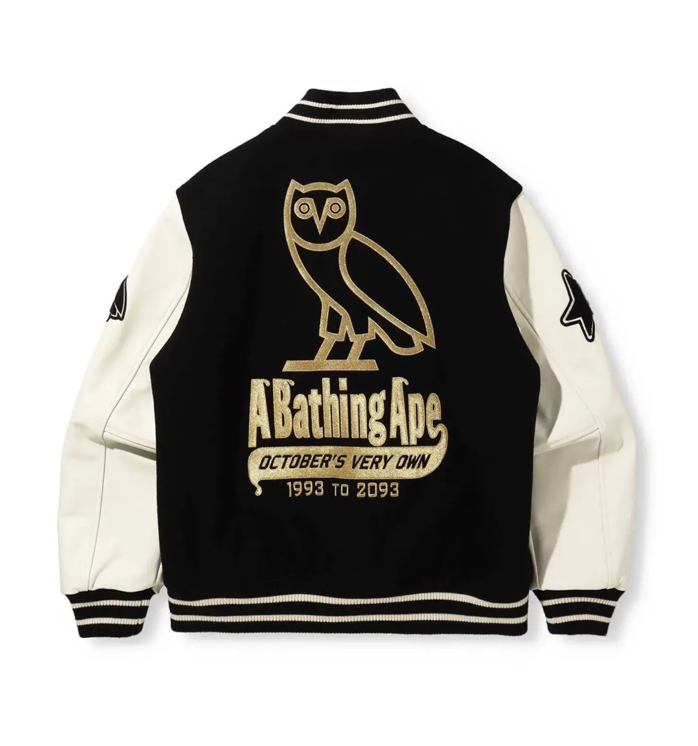Bape x OVO Varsity Jacket