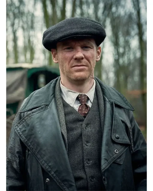 Brian Gleeson Peaky Blinders Leather Trench Coat