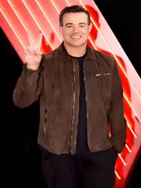Carson Daly The Voice Suede Jacket