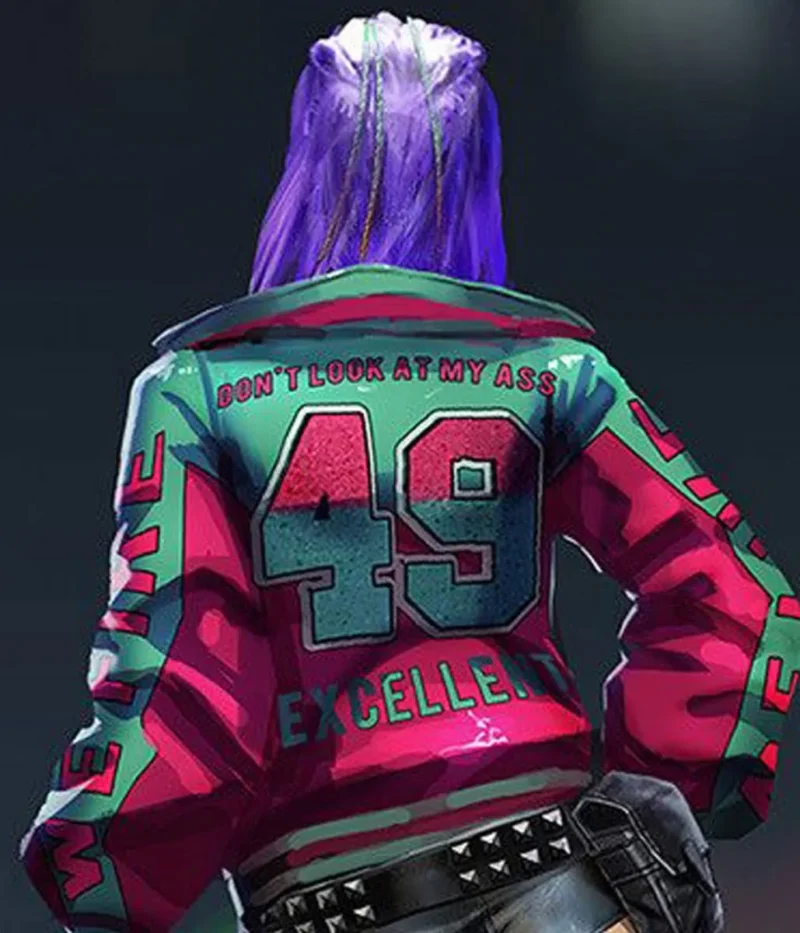 Cyberpunk Kira Madroxx Excellent Fire Jacket - Image 3