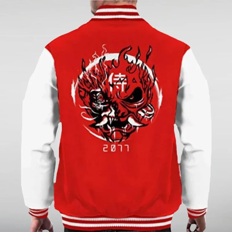 Cyberpunk Varsity Jacket - Image 3