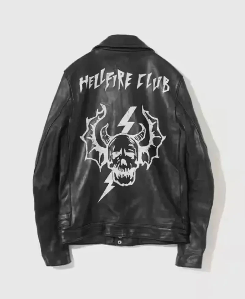 Hellfire Club Biker Jacket Leather - Image 2