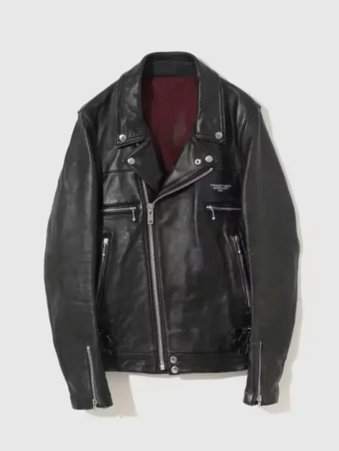 Hellfire Club Biker Leather Jacket