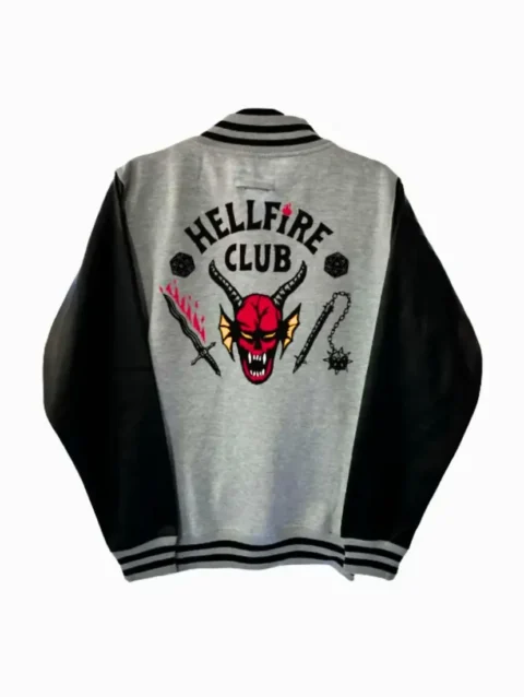 Hellfire Club Black Varsity Jacket