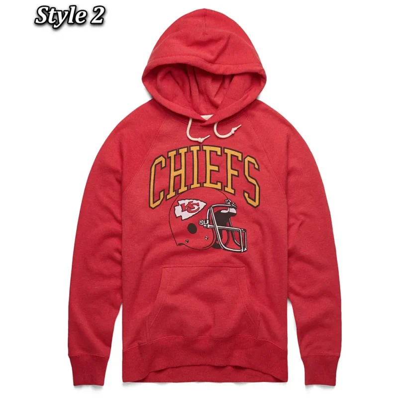 Kansas City Chiefs Pullover Hoodie Red - Image 2