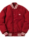 Kith X Coca-Cola x Golden Bear Wool Red Varsity Jacket