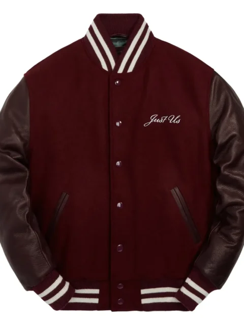 Kith for Golden Bear Maroon Varsity Jacket