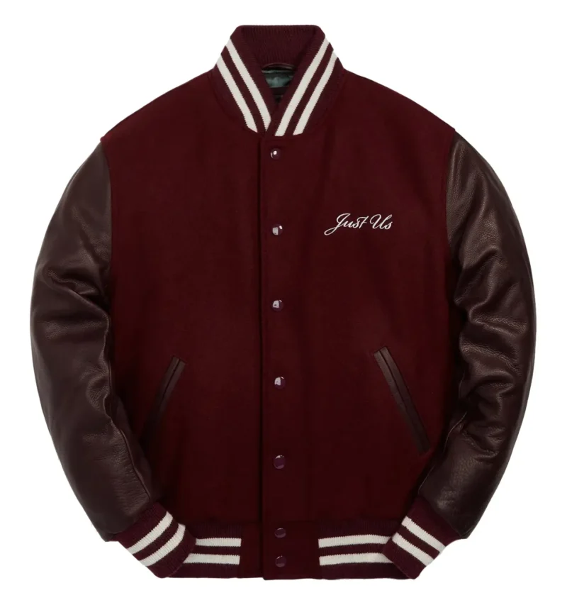 Kith for Golden Bear Maroon Varsity Jacket
