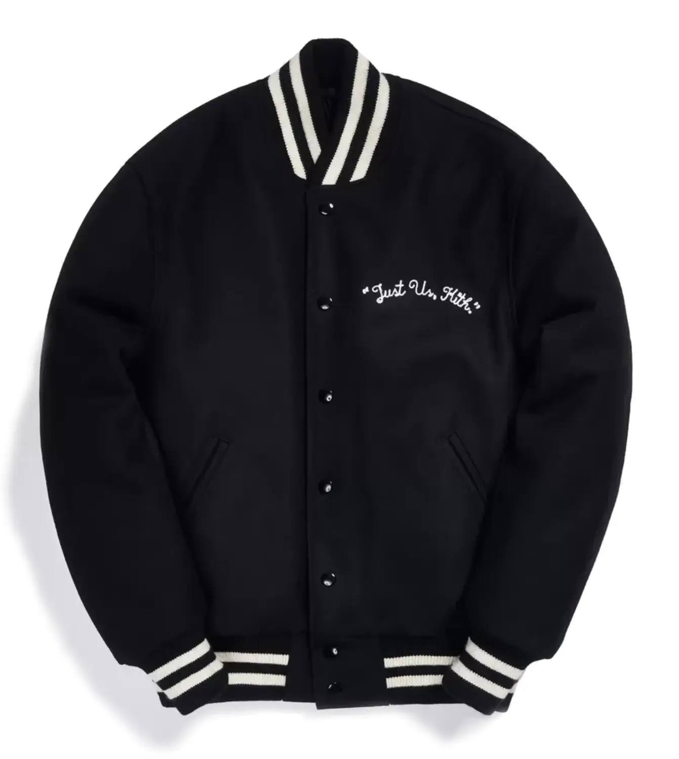 Kith x Looney Tunes Golden Bear Black Varsity Jacket