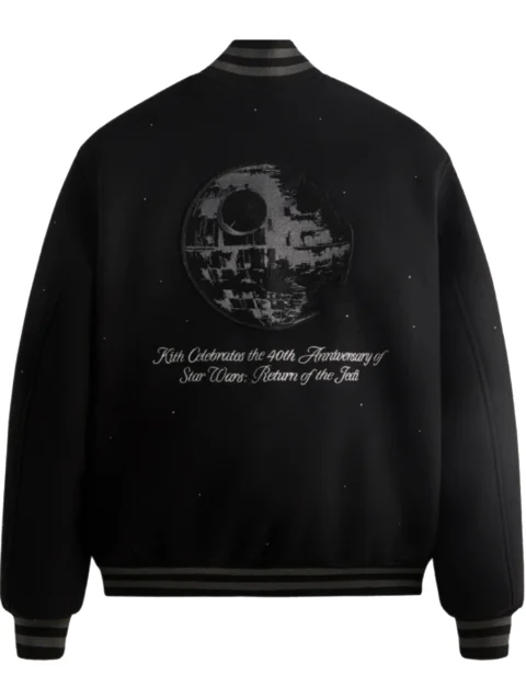 Kith x Star Wars Anniversary Black Varsity Jacket