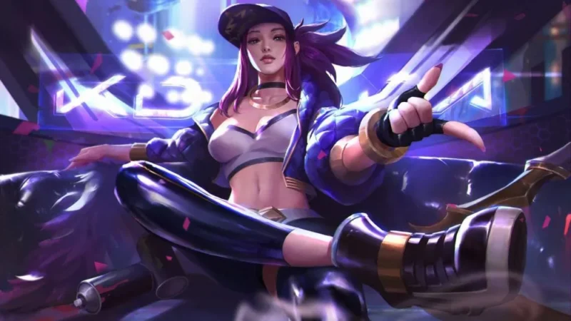 League Of Legends Akali Quilted Jacket - Image 2