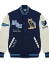 Memphis Grizzlies OVO X Wool & Leather Varsity Jacket