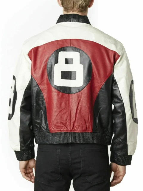 Mens Genuine Red 8 Ball Jacket