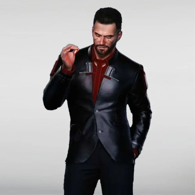Nomad V Cyberpunk Blazer Leather - Image 2