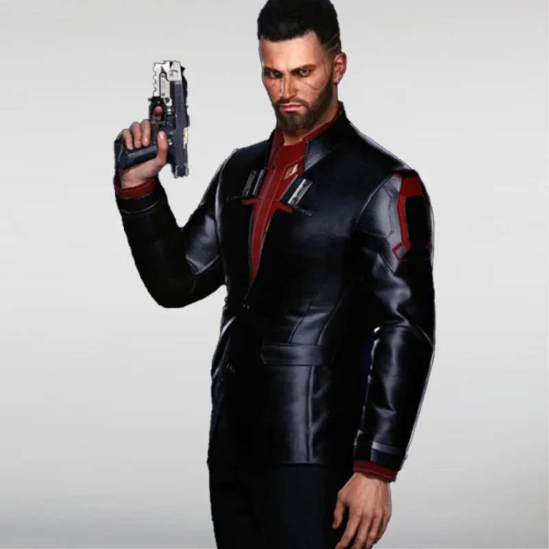 Nomad V Cyberpunk Blazer Leather