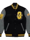 OVO Collegiate Varsity Jacket Black Yellow