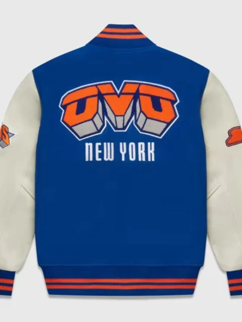 OVO New York Knicks Varsity Jacket