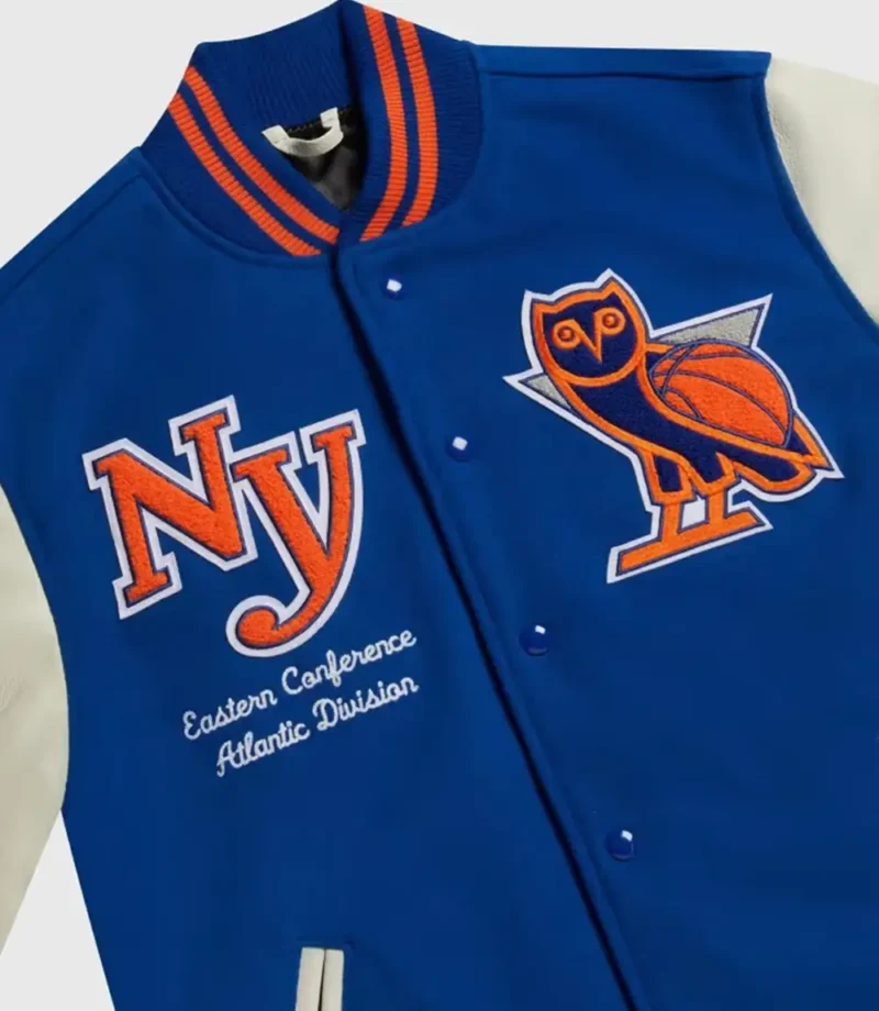 OVO New York Knicks Varsity Jacket