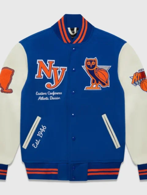 OVO New York Knicks Varsity Jacket