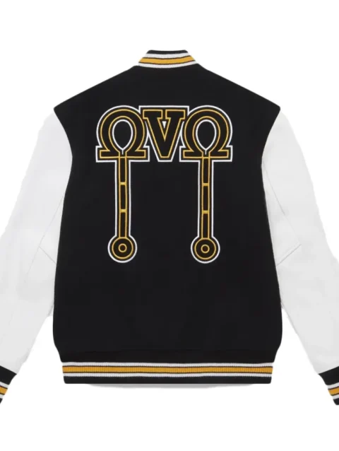 OVO Omega Varsity Jacket Black