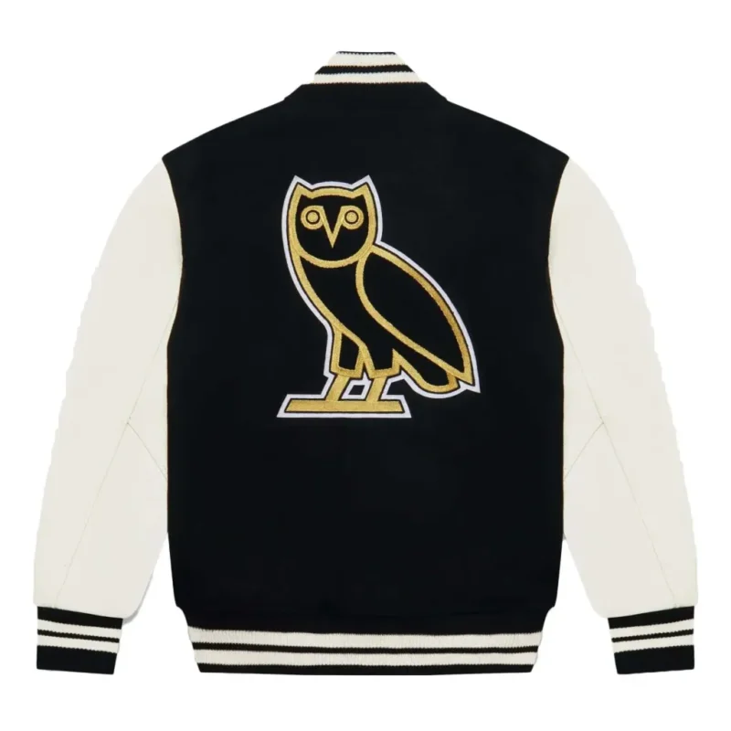 OVO Playboy Varsity Jacket Black - Image 2