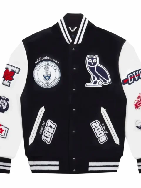 OVO U Of T Team Jacket Navy
