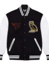 OVO x Faze Clan Varsity Jacket Black