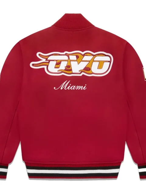 OVO x NBA Heat Varsity Jacket
