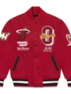 OVO x NBA Heat Varsity Jacket