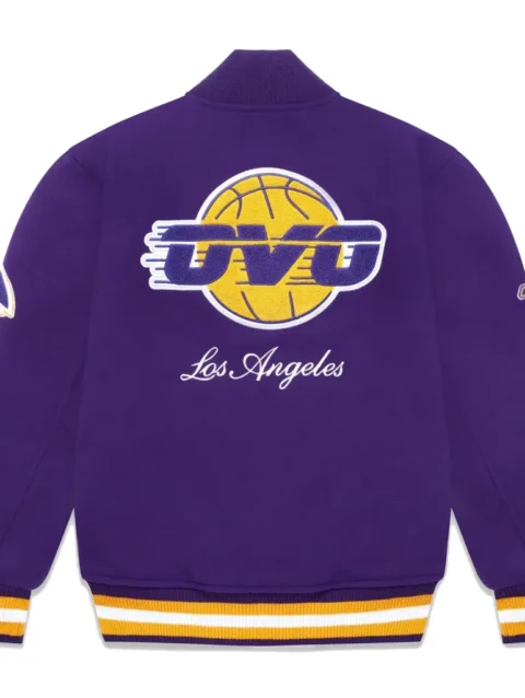 OVO x NBA Lakers Varsity Jacket