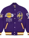 OVO x NBA Lakers Varsity Jacket