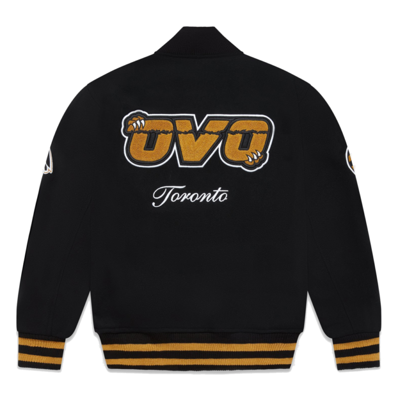 OVO x NBA Toronto Raptors Varsity Jacket - Image 2