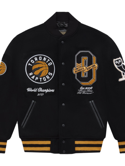 OVO x NBA Toronto Raptors Varsity Jacket