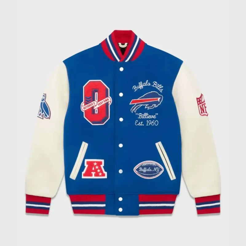 OVO x NFL Varsity Jacket Buffalo Bills