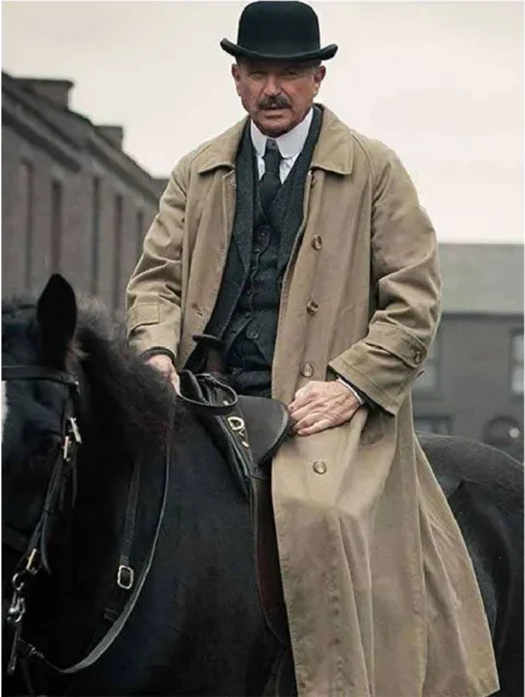 Peaky Blinders Inspector Chester Campbell Long Coat