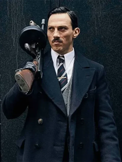 Peaky Blinders Mateo Black Long Trench Coat