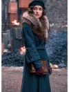 Peaky Blinders S5 Ada Shelby Fur Collar Long Coat