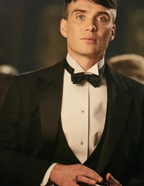 Peaky Blinders Thomas Shelby Black Tuxedo Suit