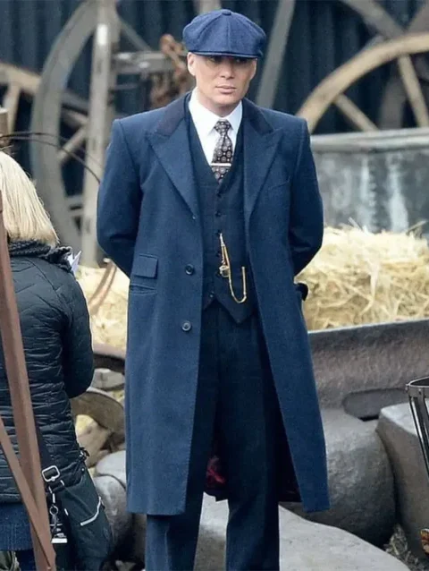 Peaky Blinders Thomas Shelby Blue Long Coat
