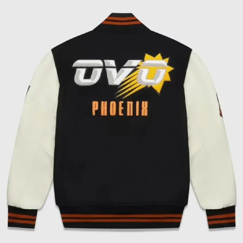 Phoenix Suns OVO Wool & Leather Varsity Jacket