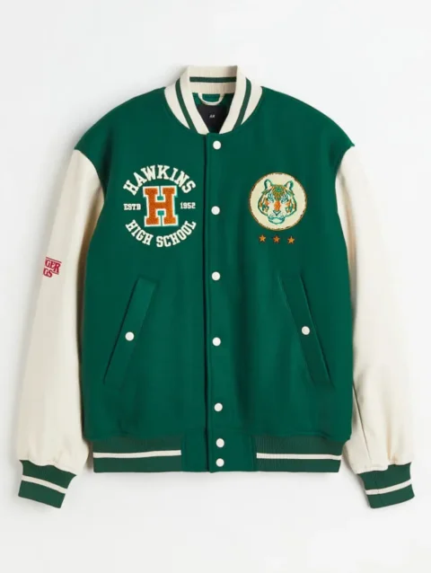 Stranger Things Baseball Varsity Jacket