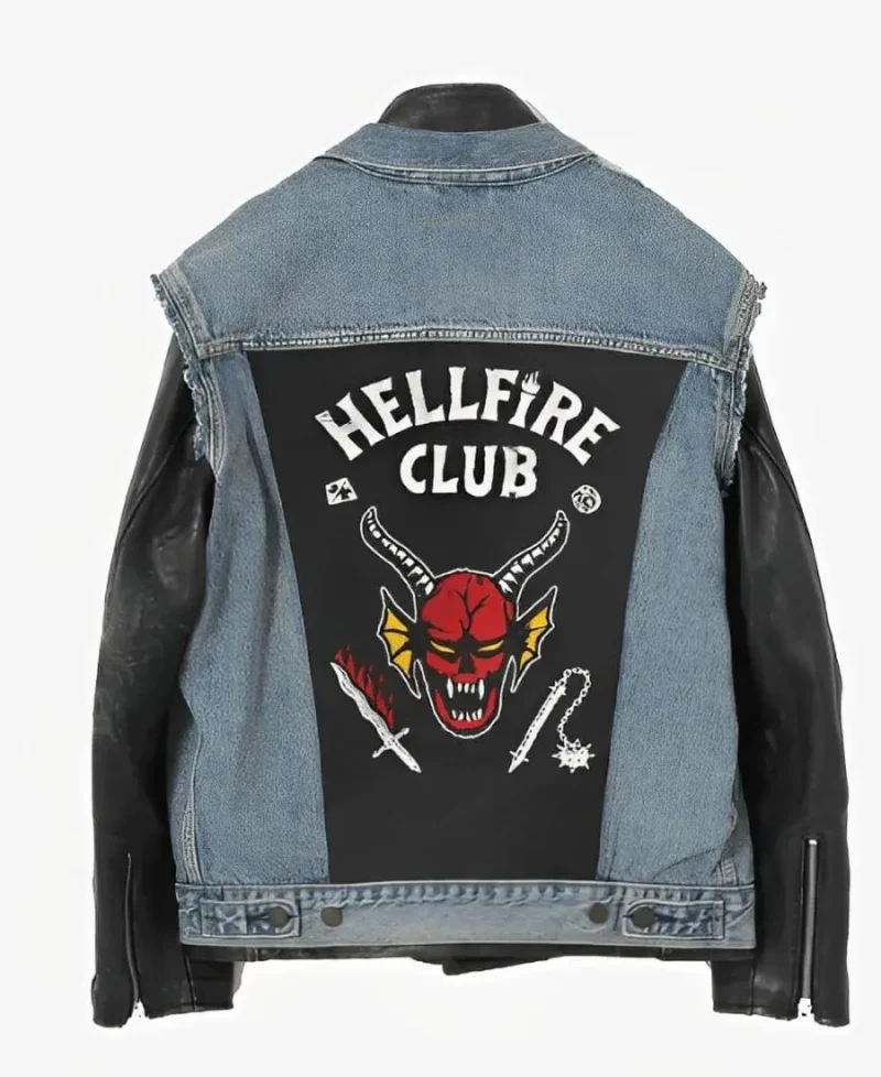 Stranger Things Hellfire Club Munson Eddie Jacket - Image 2
