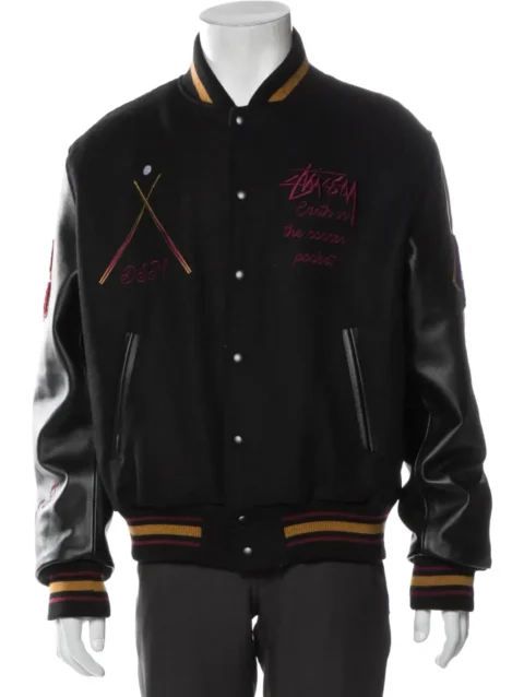 Stussy 8 Ball 40th Anniversary IST Varsity Jacket