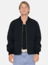 Stussy 8 Ball Black Quilted Liner Jacket