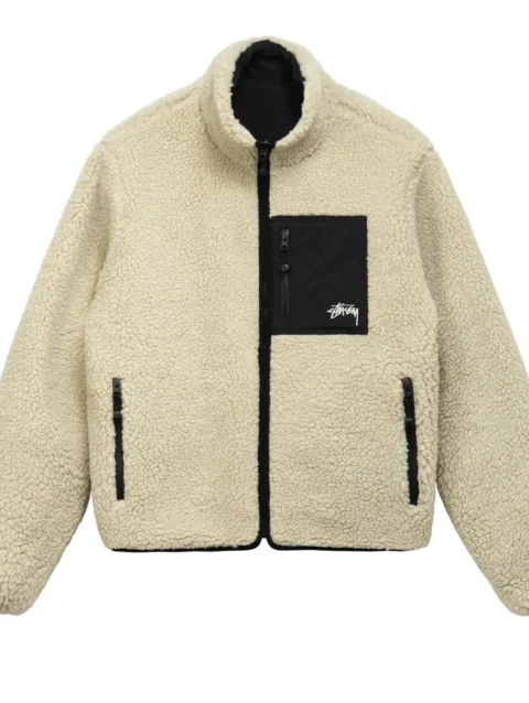 Stussy 8 Ball Sherpa Reversible Jacket