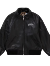 Supreme AW19 Martin Wong Black 8 Ball Leather Jacket