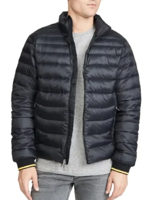 Ted Lasso Colin Hughes Quilted Parachute Puffer Jacket
