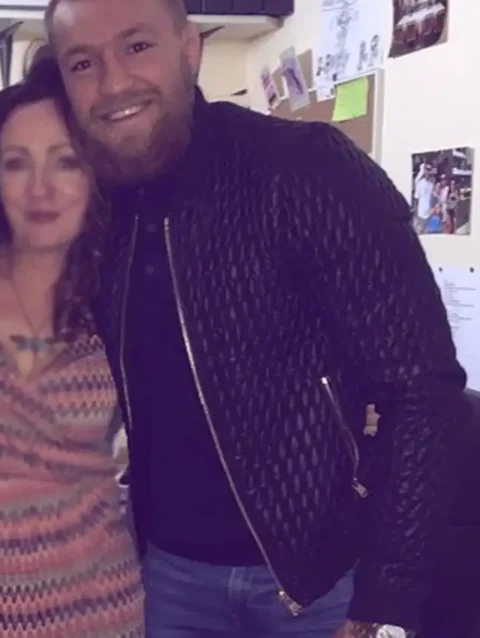 The Notorious Conor Mc Gregor Quilted Jacket Leather