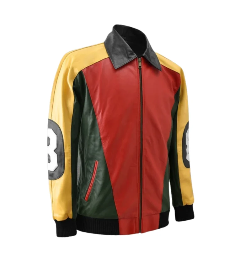 The Original David Puddy 8 Ball Jacket Seinfeld Leather
